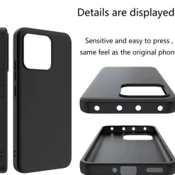 Xiaomi 13 Pro - Slim Silikon Backcover Schwarz