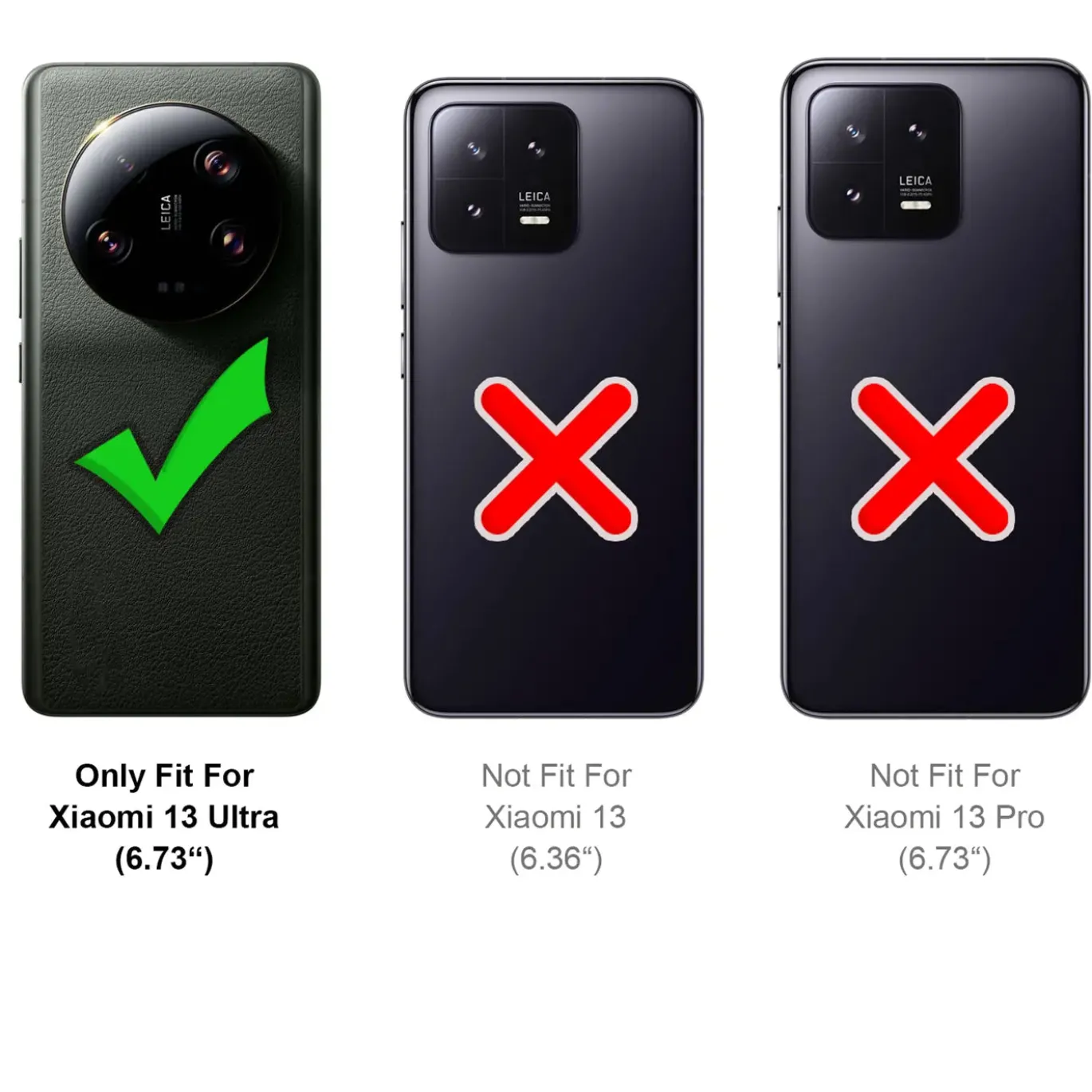 Xiaomi 13 Ultra - 9H Displayschutzfolie 2x Display & Kamera