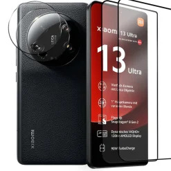 Xiaomi 13 Ultra - 9H Displayschutzfolie 2x Display & Kamera