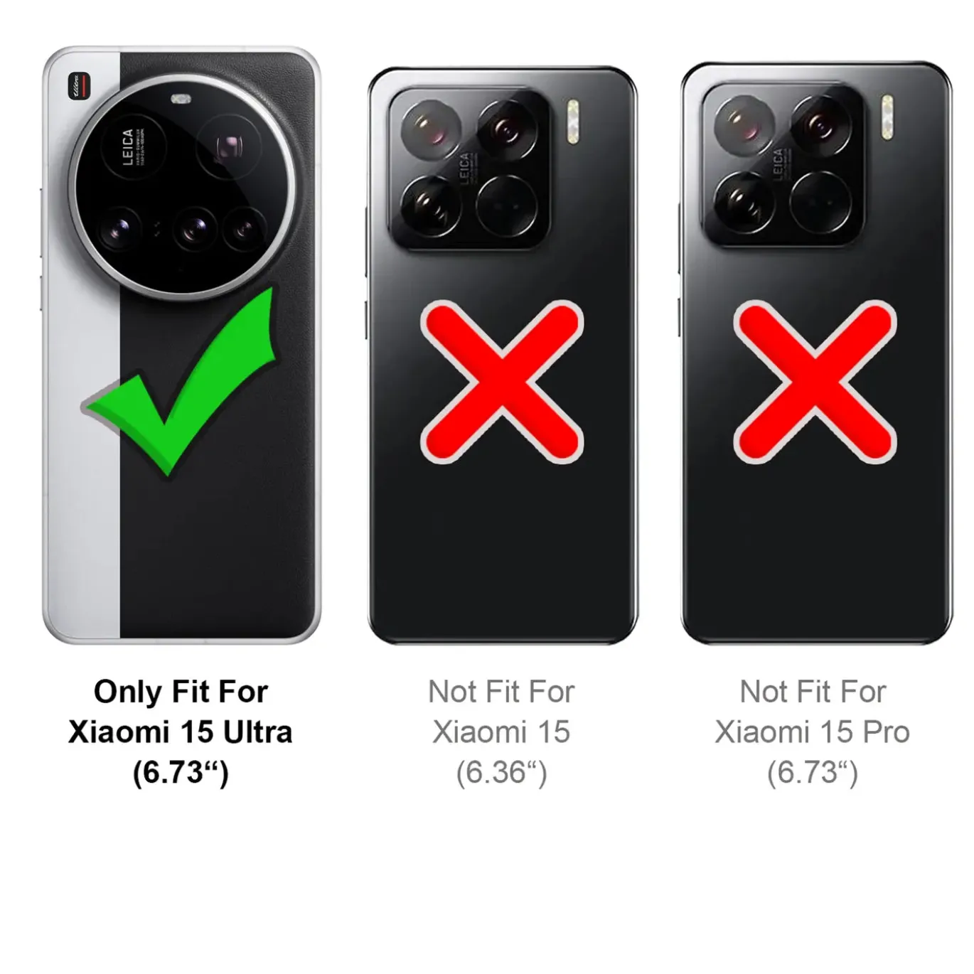 Xiaomi 15 Ultra - Klapphülle mit Kartenfächern