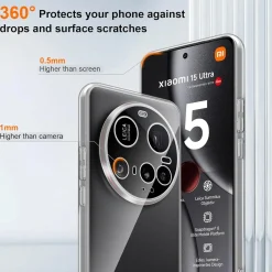 Xiaomi 15 Ultra - Slim Clear Case Hülle