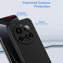 Xiaomi 15 Ultra - Slim Silikon Backcover Schwarz