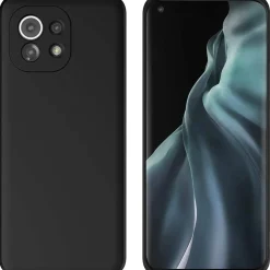 Xiaomi Mi 11 - Slim Silikon Backcover Schwarz