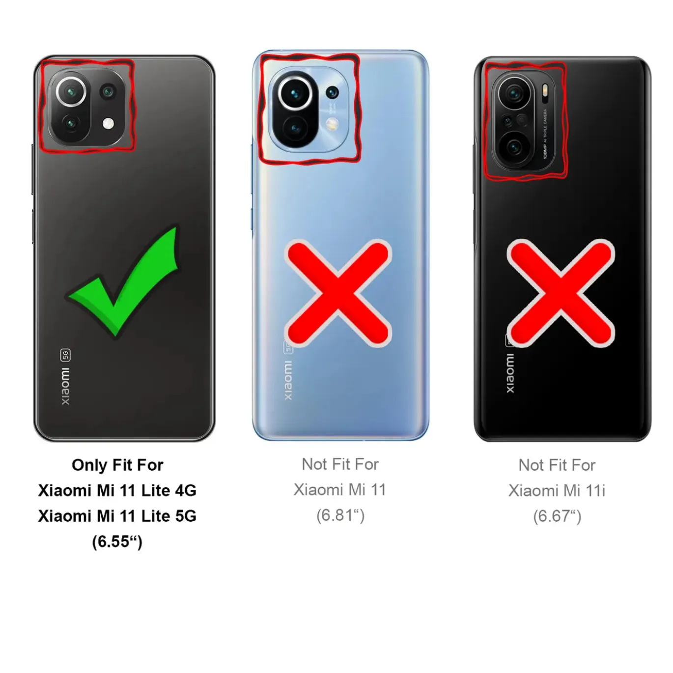Xiaomi Mi 11 Lite - Slim Clear Case Hülle