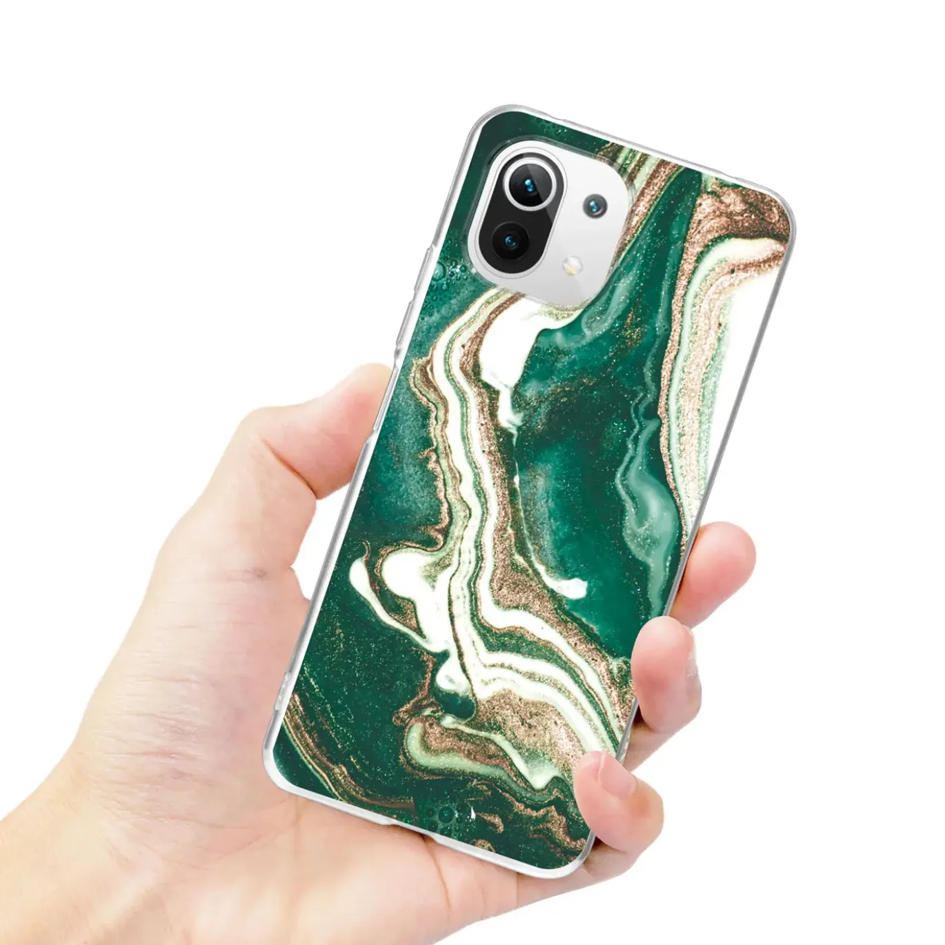 Xiaomi Mi 11 Lite 4G/5G - Marmor & Sand Design Hülle