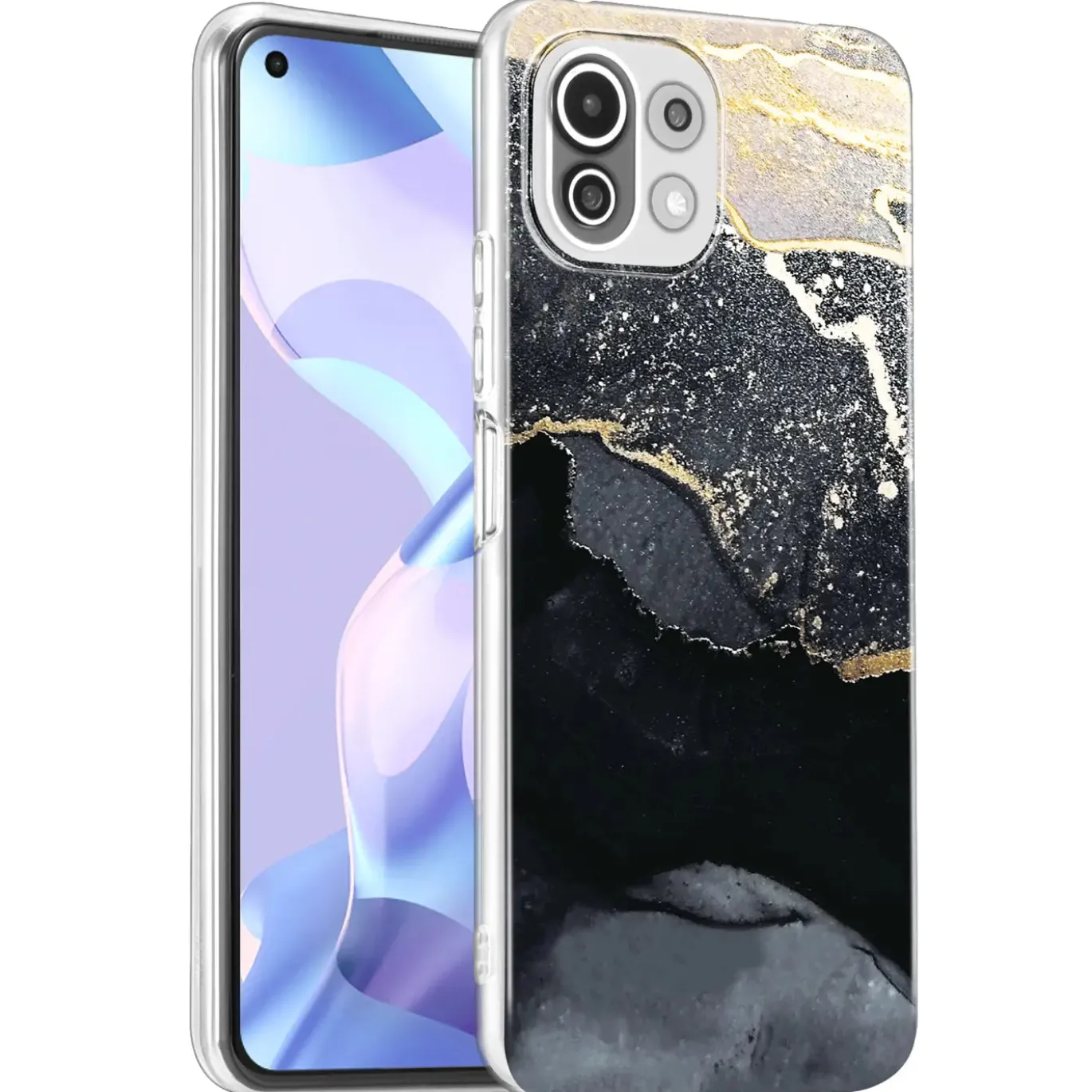 Xiaomi Mi 11 Lite 4G/5G - Marmor & Sand Design Hülle