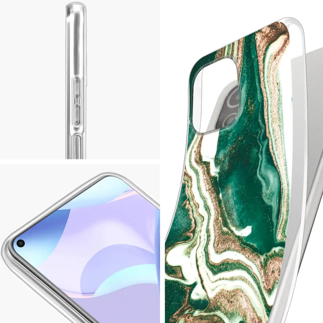Xiaomi Mi 11 Lite 4G/5G - Marmor & Sand Design Hülle