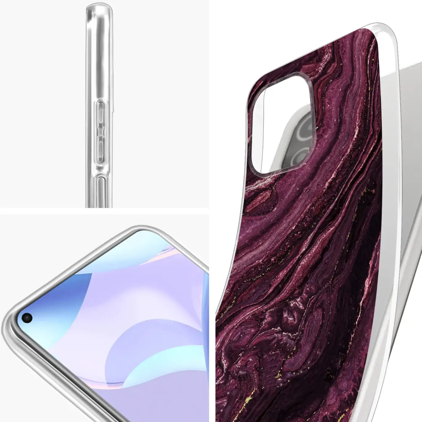 Xiaomi Mi 11 Lite 4G/5G - Marmor & Sand Design Hülle