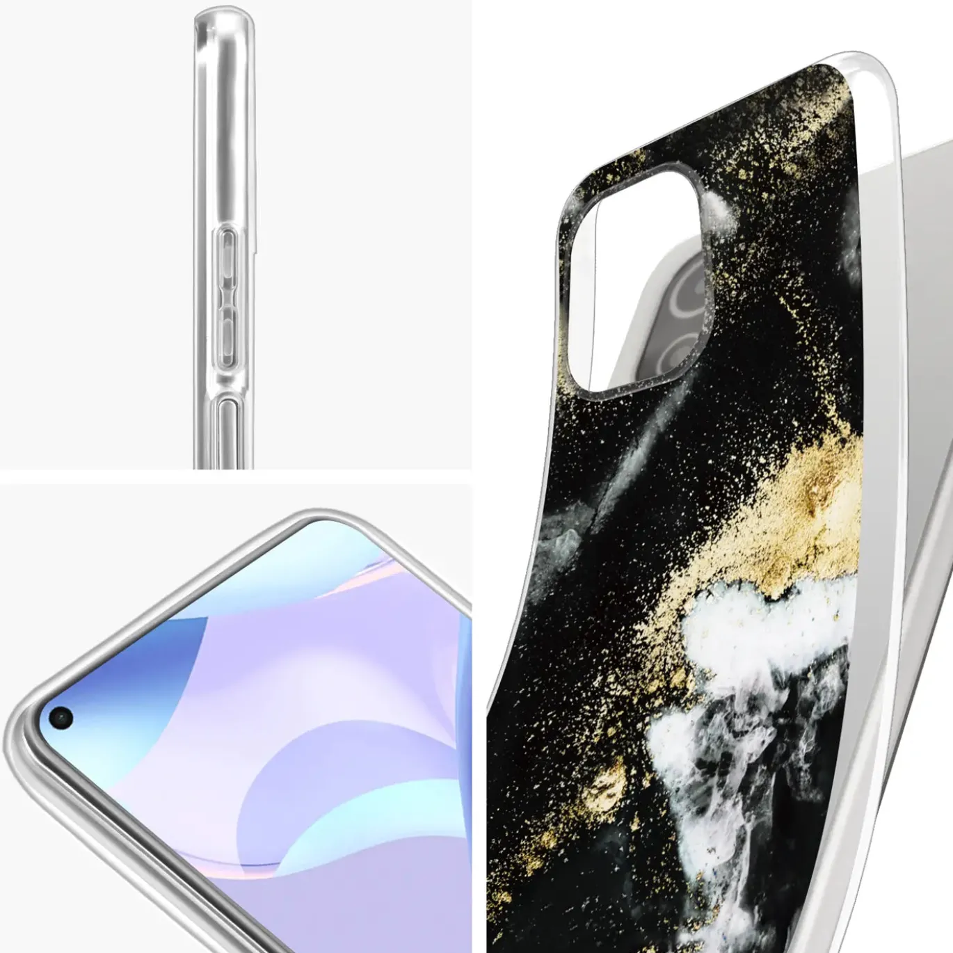 Xiaomi Mi 11 Lite 4G/5G - Marmor & Sand Design Hülle