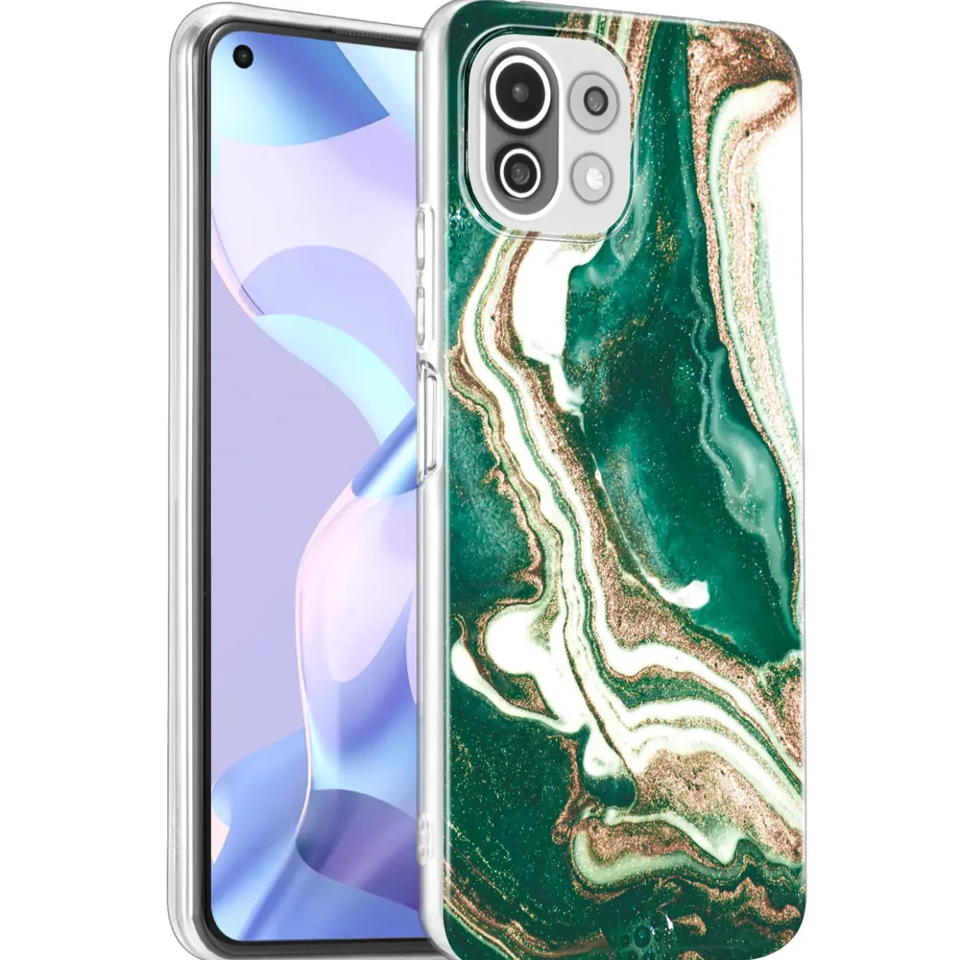 Xiaomi Mi 11 Lite 4G/5G - Marmor & Sand Design Hülle