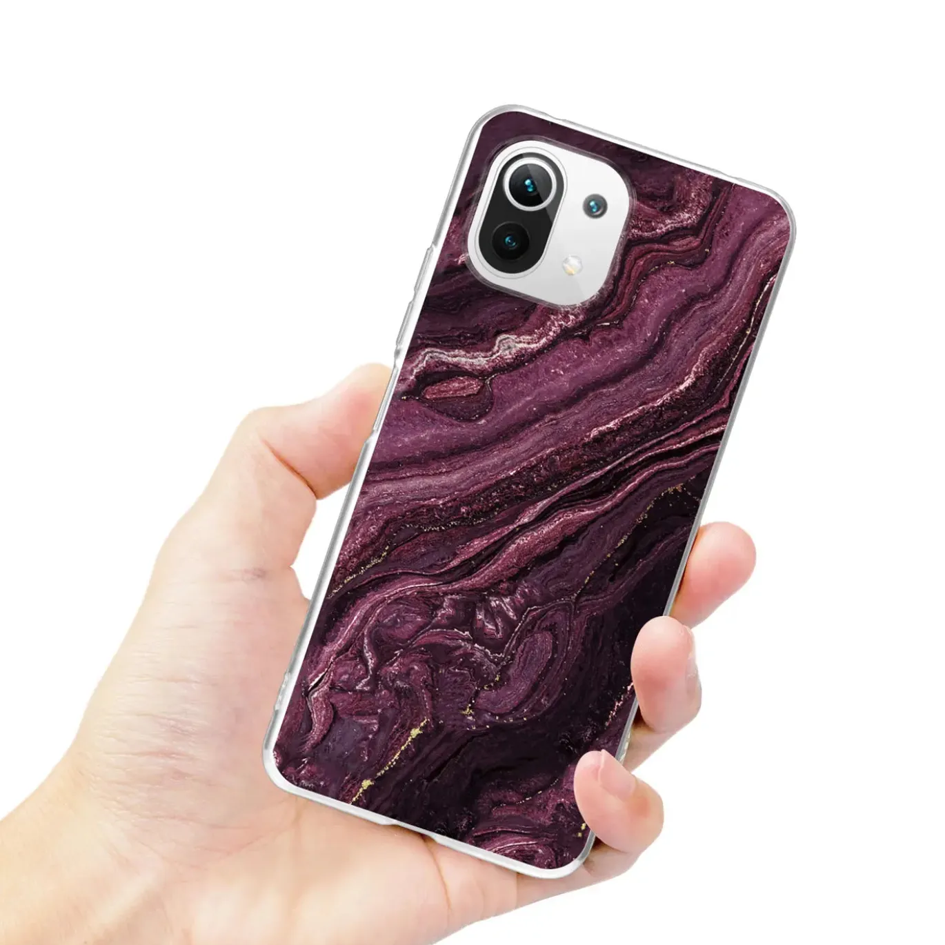 Xiaomi Mi 11 Lite 4G/5G - Marmor & Sand Design Hülle