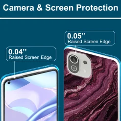 Xiaomi Mi 11 Lite 4G/5G - Marmor & Sand Design Hülle