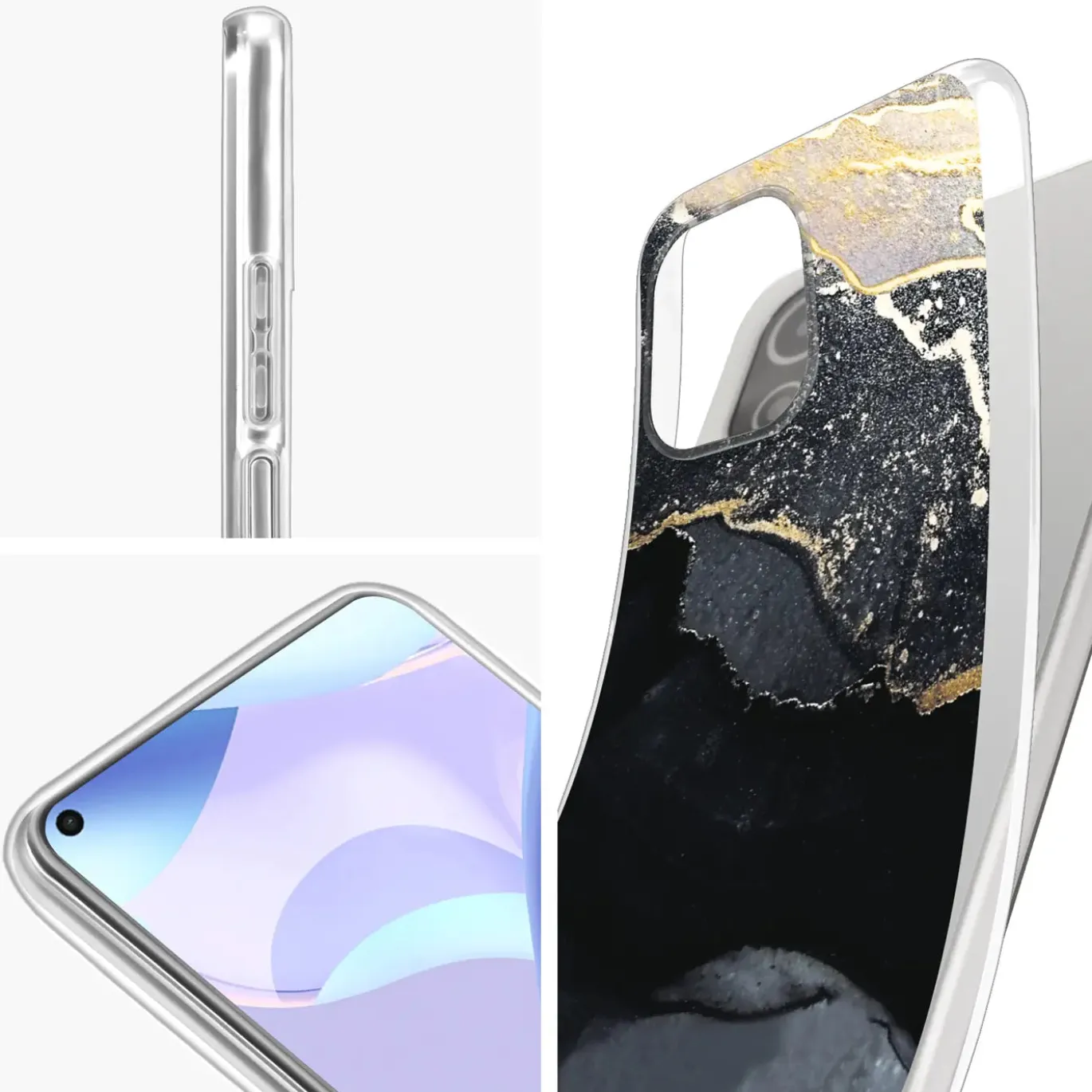 Xiaomi Mi 11 Lite 4G/5G - Marmor & Sand Design Hülle