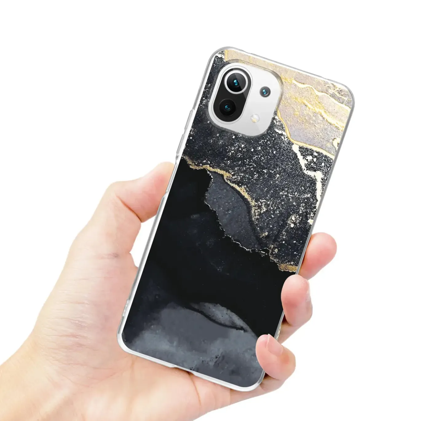 Xiaomi Mi 11 Lite 4G/5G - Marmor & Sand Design Hülle