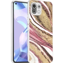 Xiaomi Mi 11 Lite 4G/5G - Marmor & Sand Design Hülle
