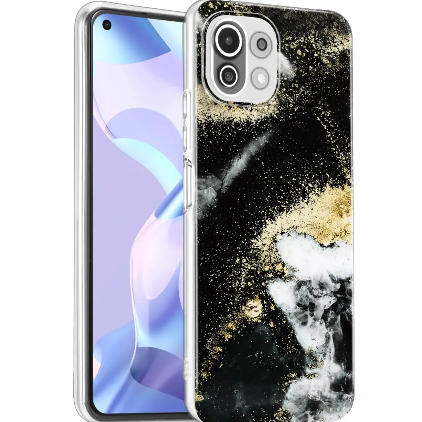 Xiaomi Mi 11 Lite 4G/5G - Marmor & Sand Design Hülle