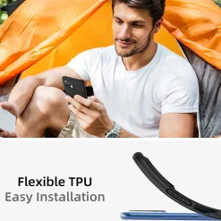 Xiaomi Mi 11 Lite 4G/5G - Slim Silikon Backcover Schwarz