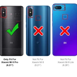 Xiaomi Mi 8 Pro - 2x 9H Panzer Glasfolie, Displayfolie
