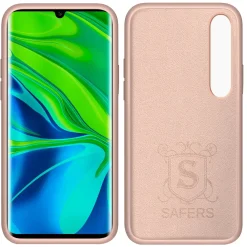 Xiaomi Mi Note 10 / Mi Note 10 Pro - Silikon Case mit Mikrofaser-Innenseite
