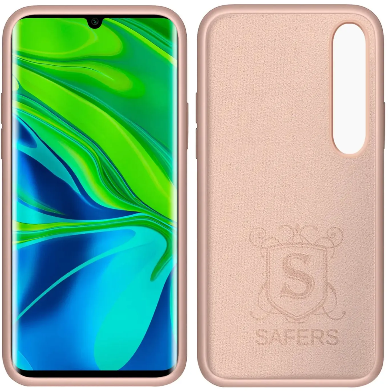 Xiaomi Mi Note 10 / Mi Note 10 Pro - Silikon Case mit Mikrofaser-Innenseite