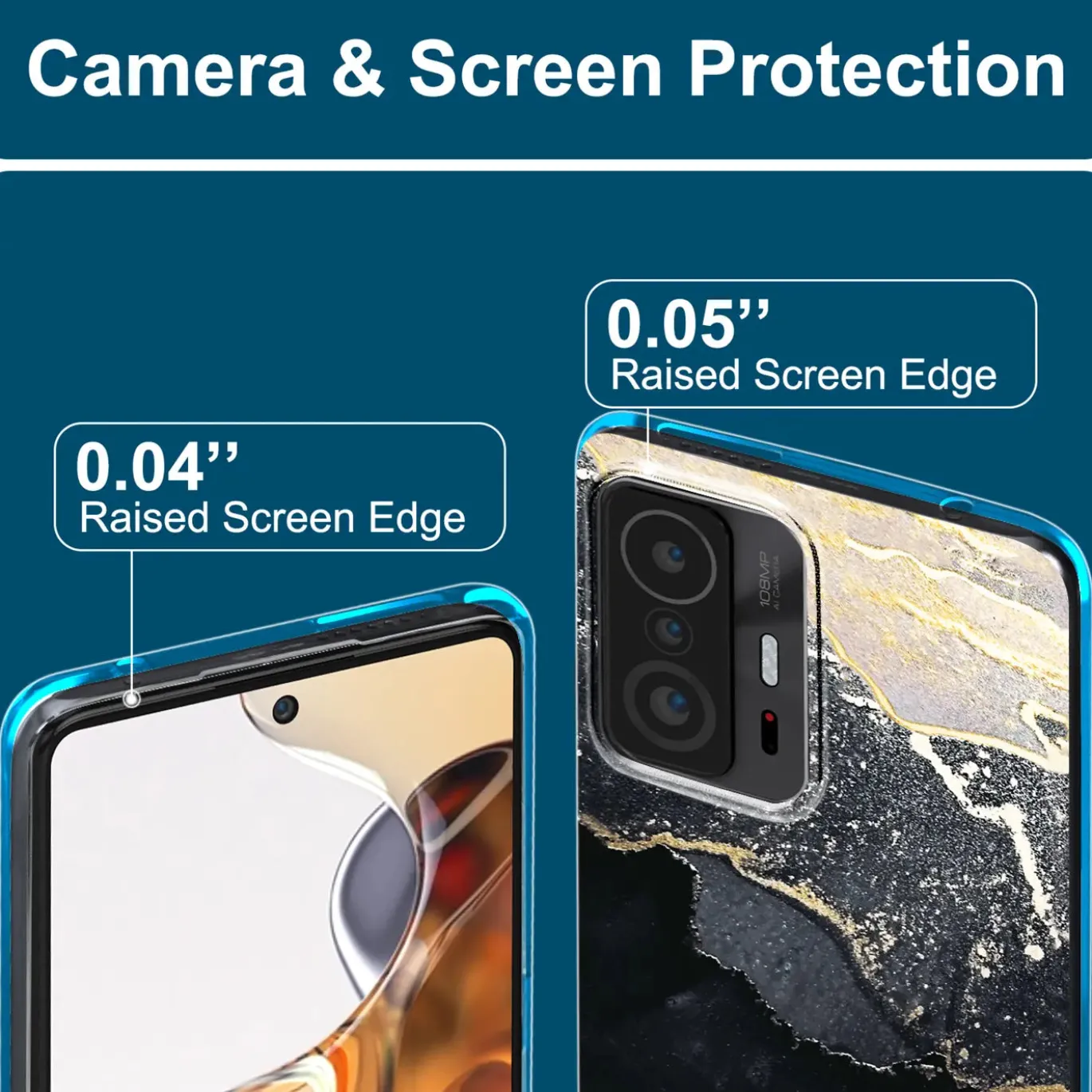 Xiaomi Mi 11T / Mi 11T Pro - Marmor & Sand Design Hülle