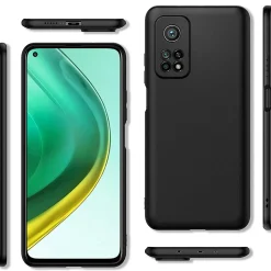 Xiaomi Mi 10T / Mi 10T Pro - Slim Silikon Backcover Schwarz