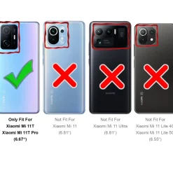 Xiaomi Mi 11T / Mi 11T Pro - Slim Silikon Backcover Schwarz