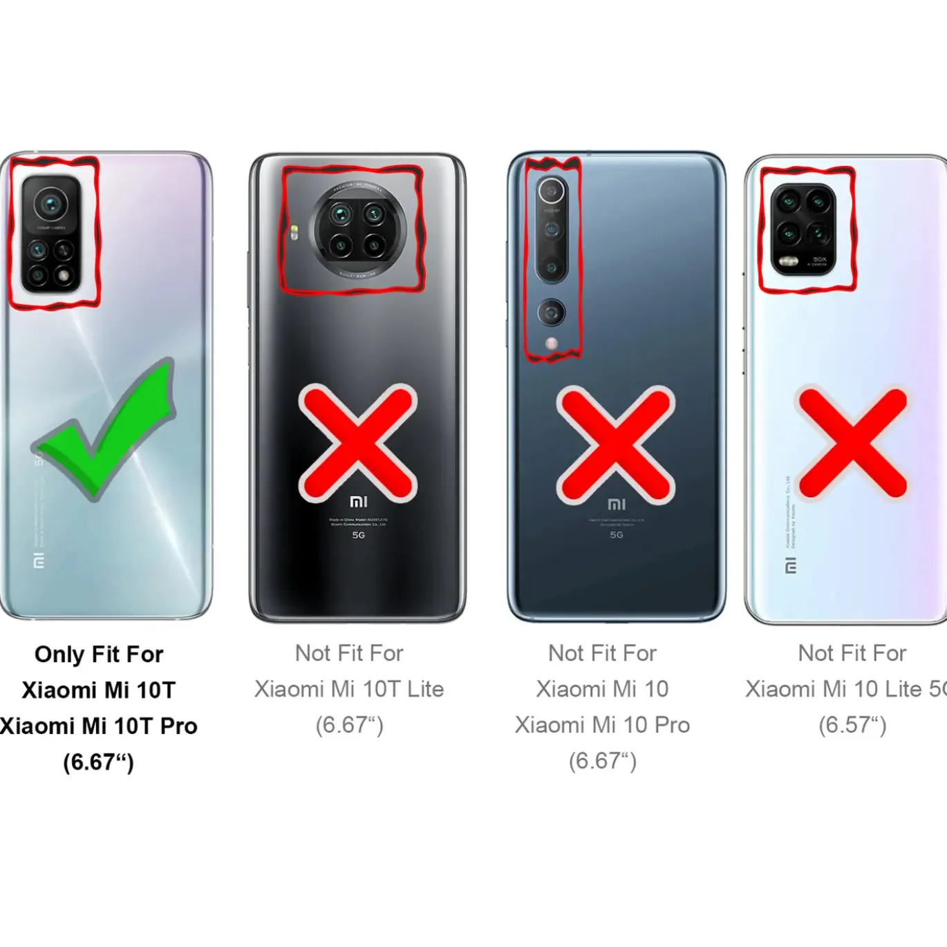 Xiaomi Mi 10T / Mi 10T Pro - 2x 9H Panzer Glasfolie, Displayfolie