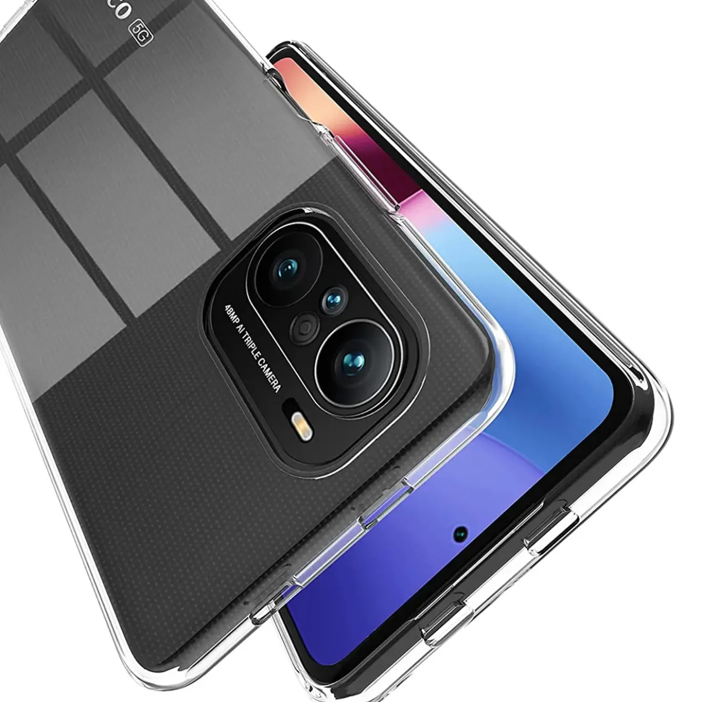 Xiaomi Poco F3 / Mi 11i - Slim Clear Case Hülle