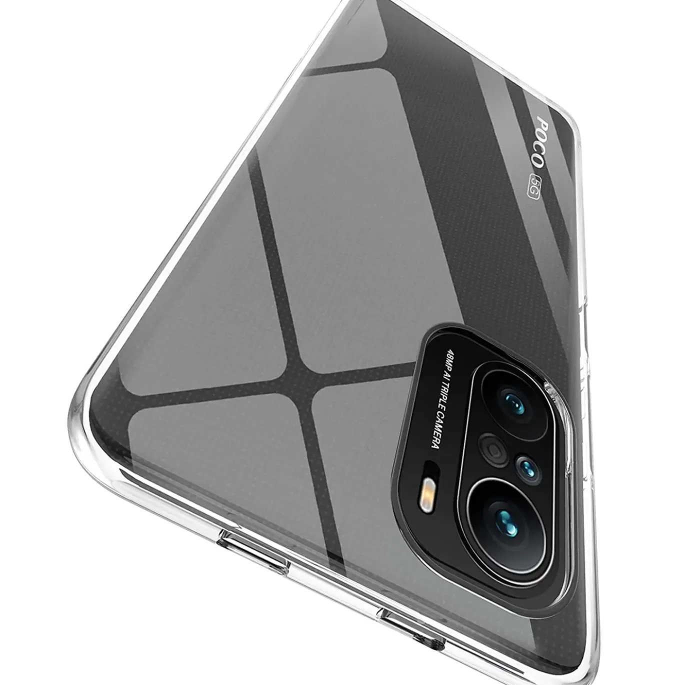 Xiaomi Poco F3 / Mi 11i - Slim Clear Case Hülle