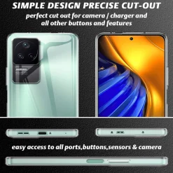 Xiaomi Poco F4 - Slim Clear Case Hülle