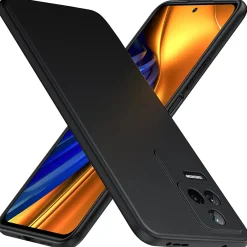 Xiaomi Poco F4 - Slim Silikon Backcover Schwarz
