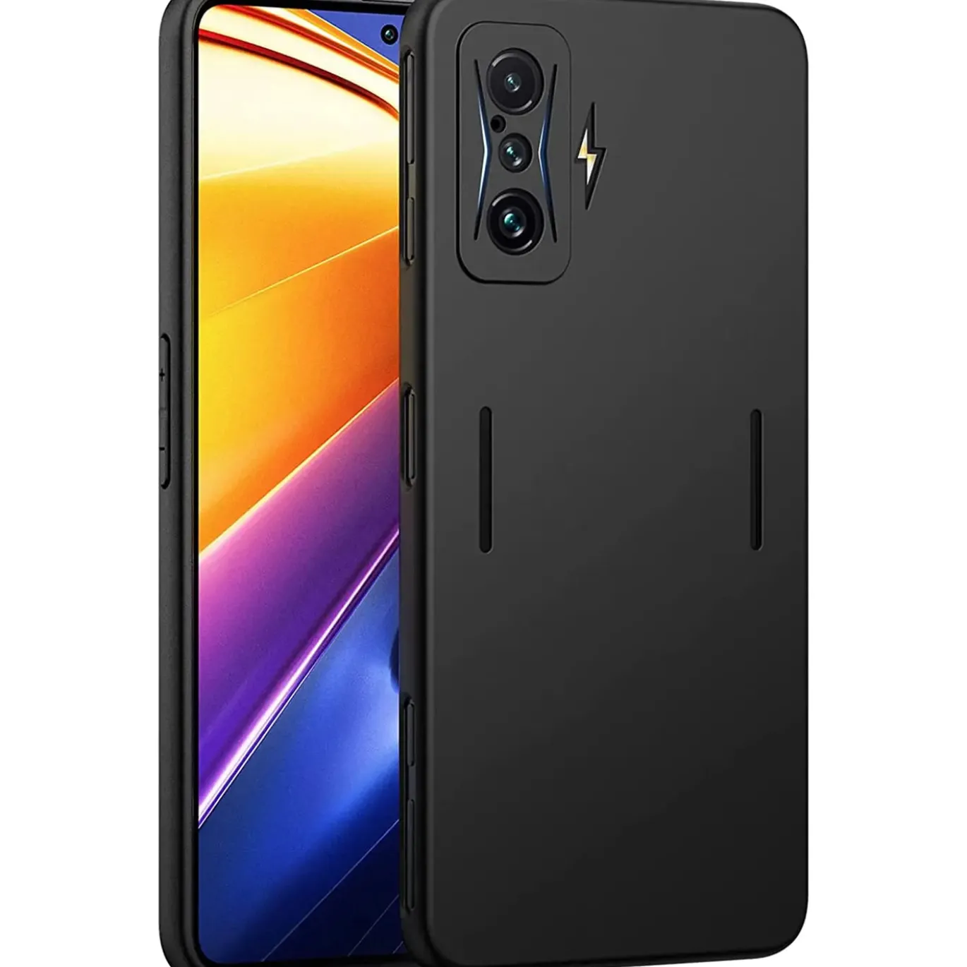 Xiaomi Poco F4 GT - Slim Silikon Backcover Schwarz