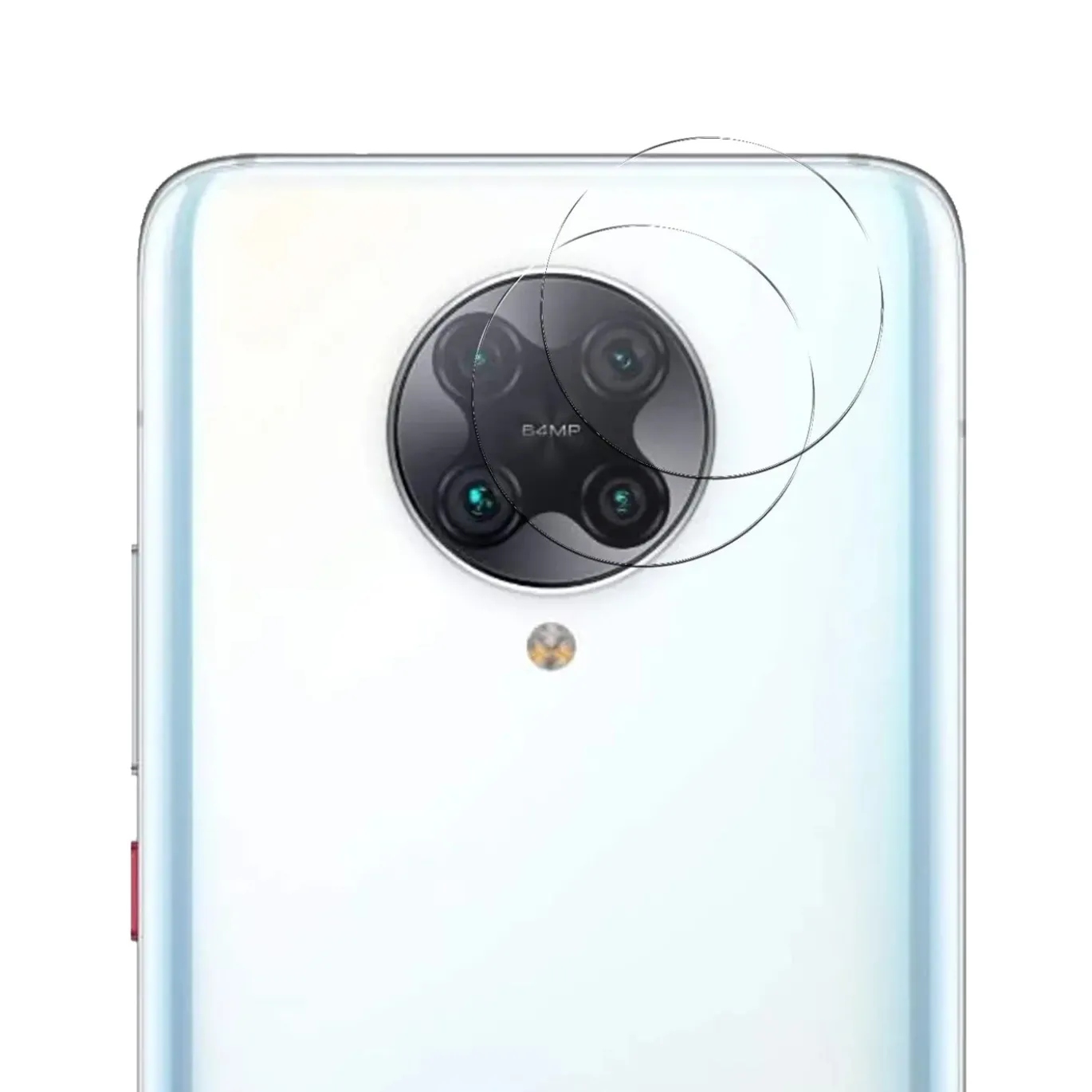 Xiaomi Poco F2 Pro - 9H Displayschutzfolie 2x Display & Kamera