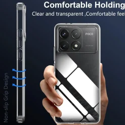 Xiaomi Poco F6 Pro - Slim Clear Case Hülle