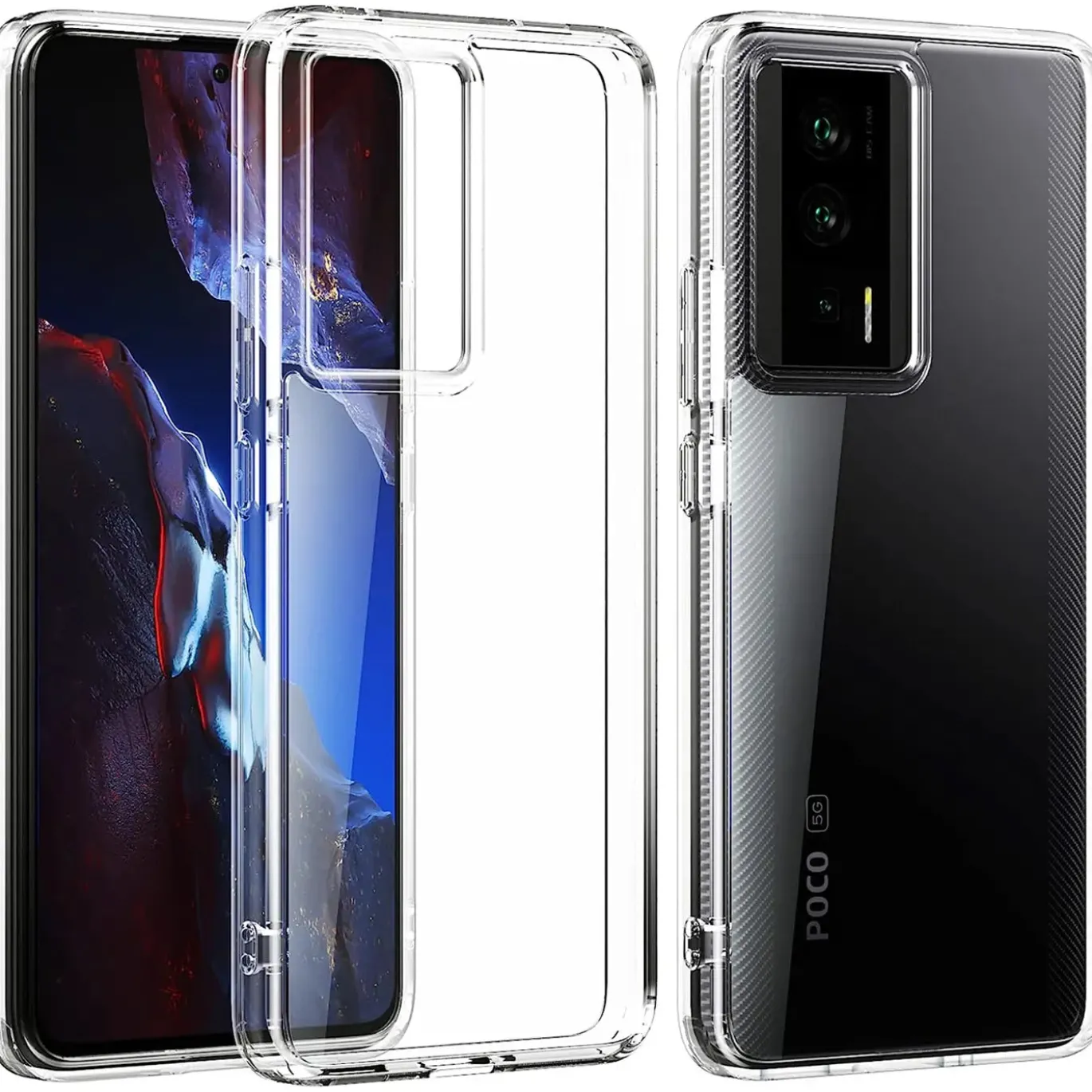 Xiaomi Poco F5 Pro 5G - Slim Clear Case Hülle