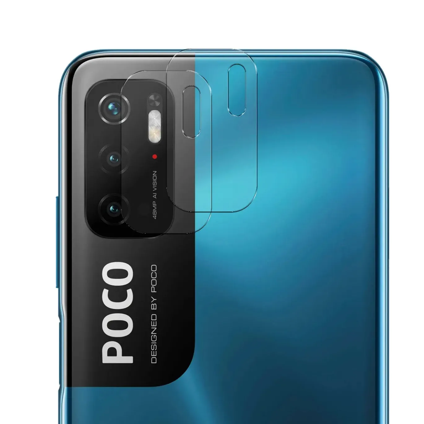 Xiaomi Poco M3 - 9H Displayschutzfolie 2x Display & Kamera