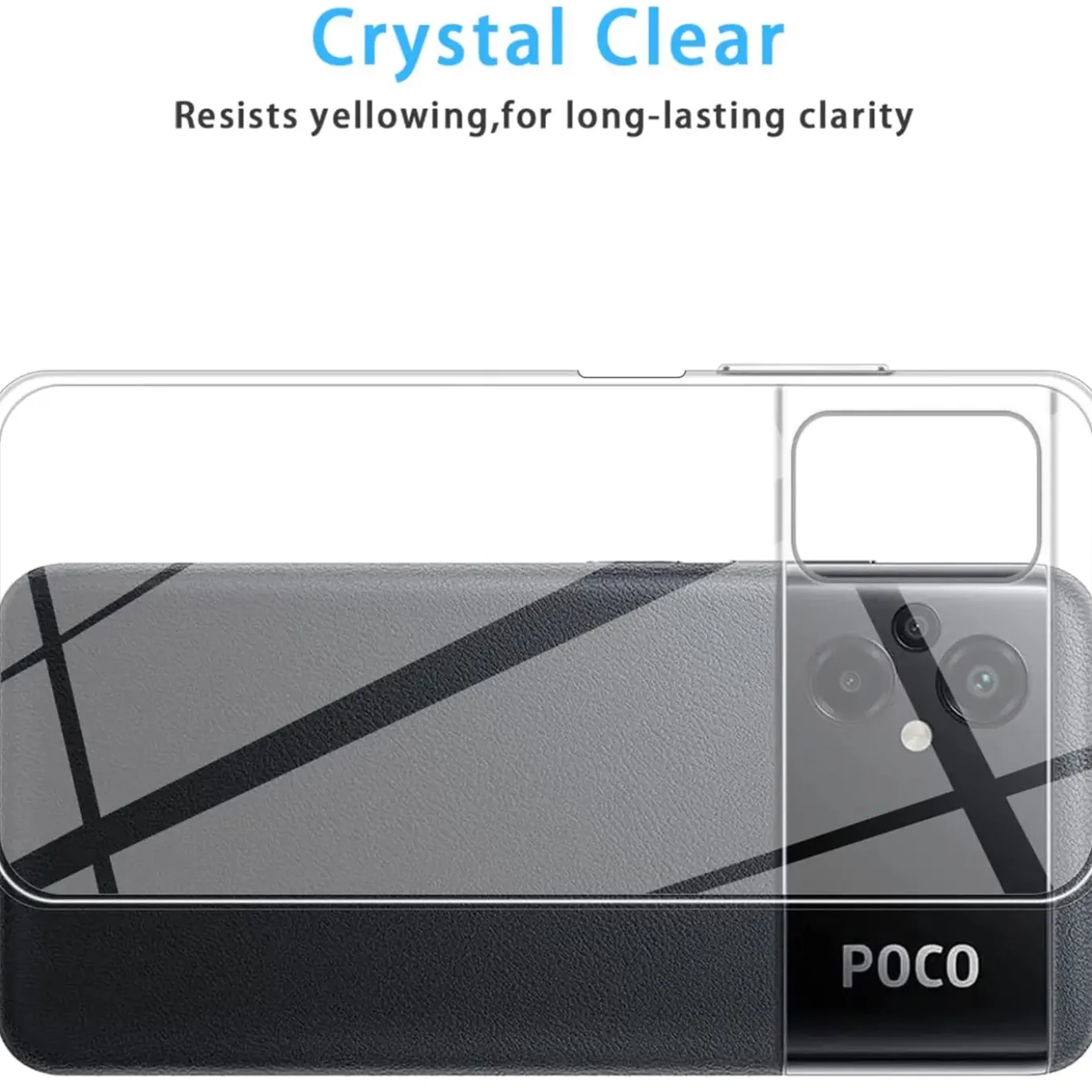 Xiaomi Poco M5 - Slim Clear Case Hülle