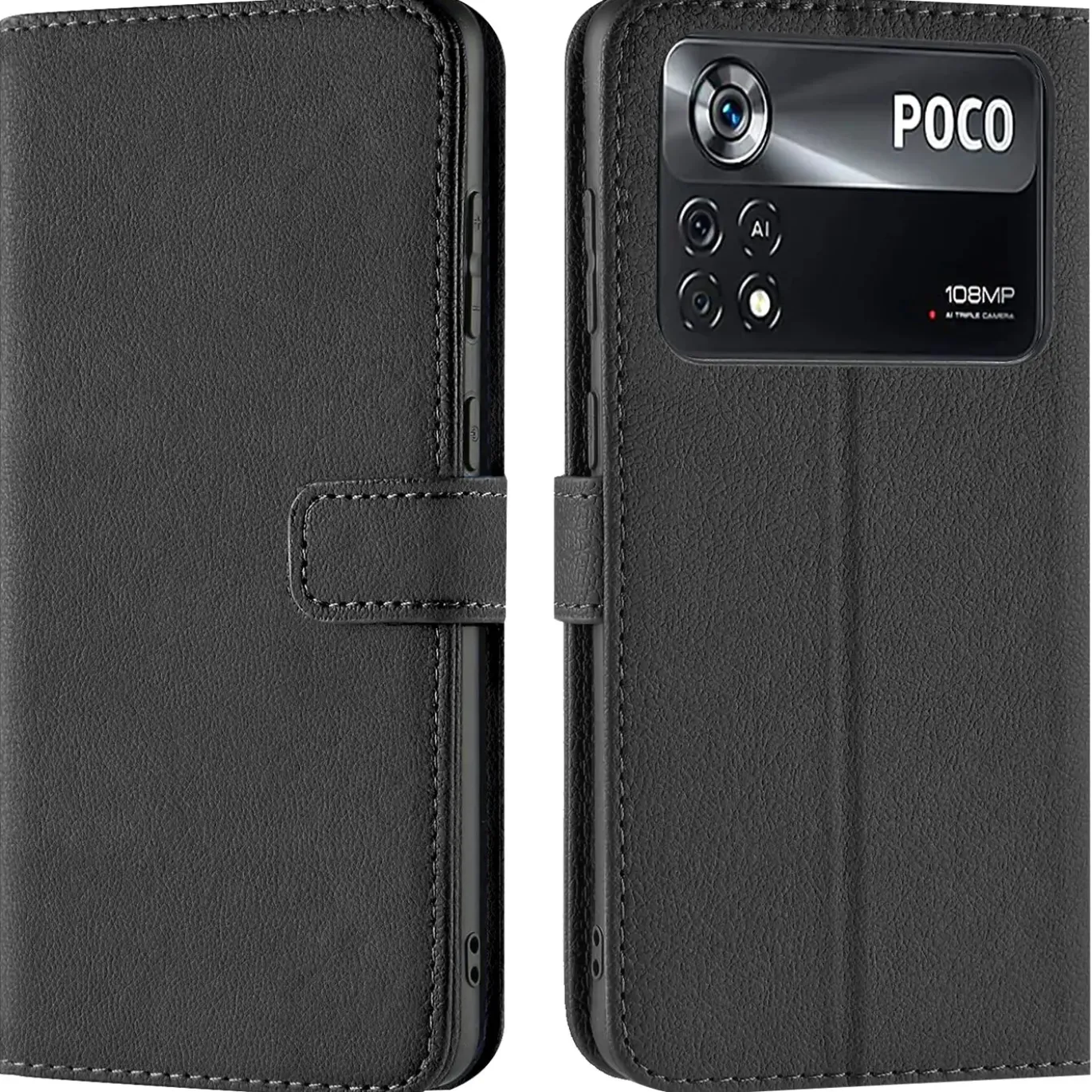 Xiaomi Poco M4 Pro - Klapphülle mit Kartenfächern
