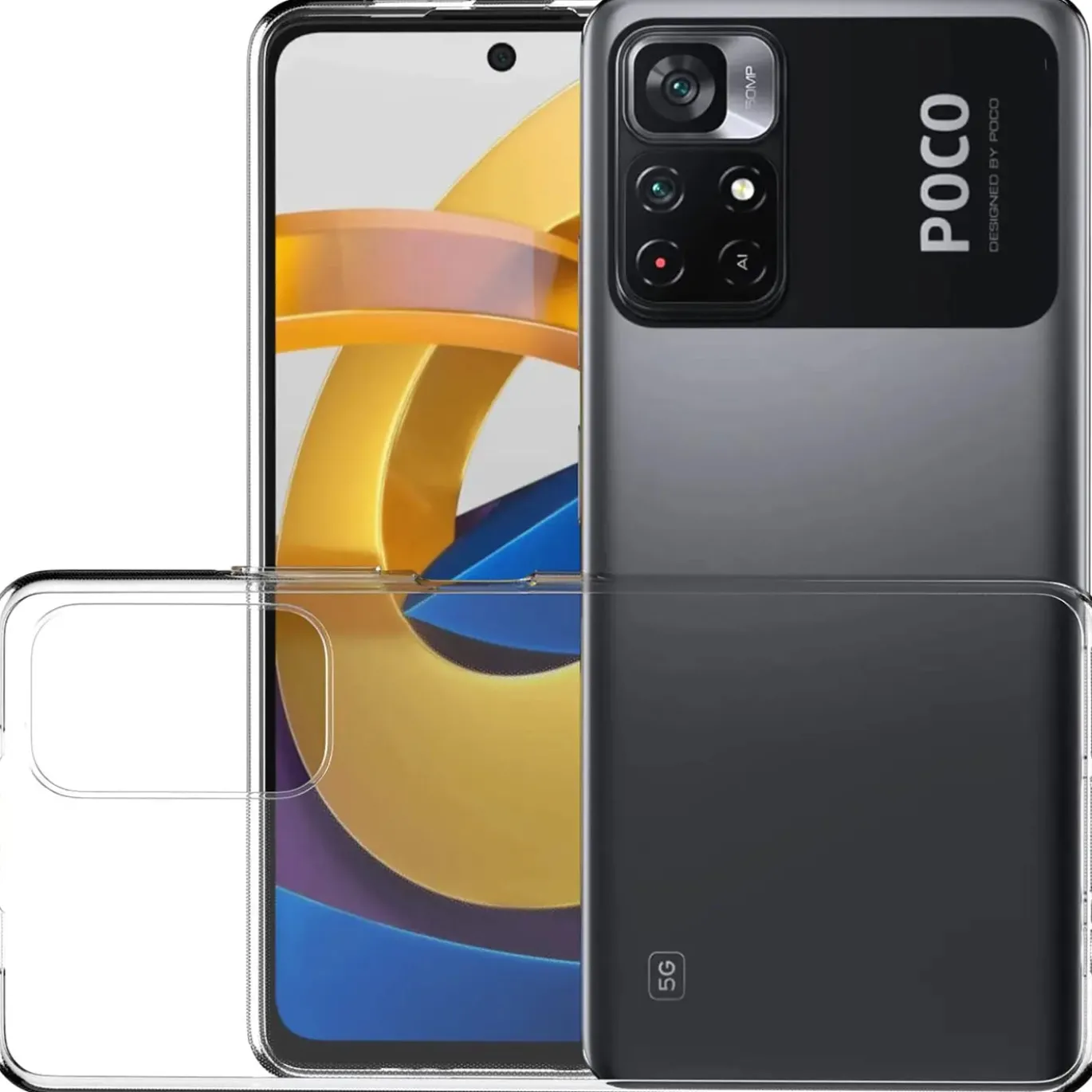 Xiaomi Poco M4 Pro 5G - Slim Clear Case Hülle