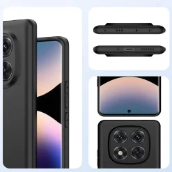 Xiaomi Poco X7 - Slim Silikon Backcover Schwarz