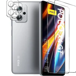 Xiaomi Poco X4 GT - 9H Displayschutzfolie 2x Display & Kamera