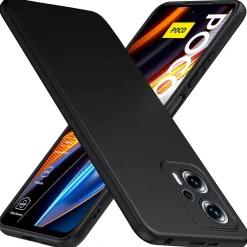 Xiaomi Poco X4 GT - Slim Silikon Backcover Schwarz