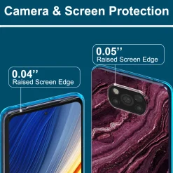 Xiaomi Poco X3 Pro - Marmor & Sand Design Hülle