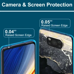 Xiaomi Poco X3 Pro - Marmor & Sand Design Hülle