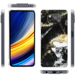 Xiaomi Poco X3 Pro - Marmor & Sand Design Hülle