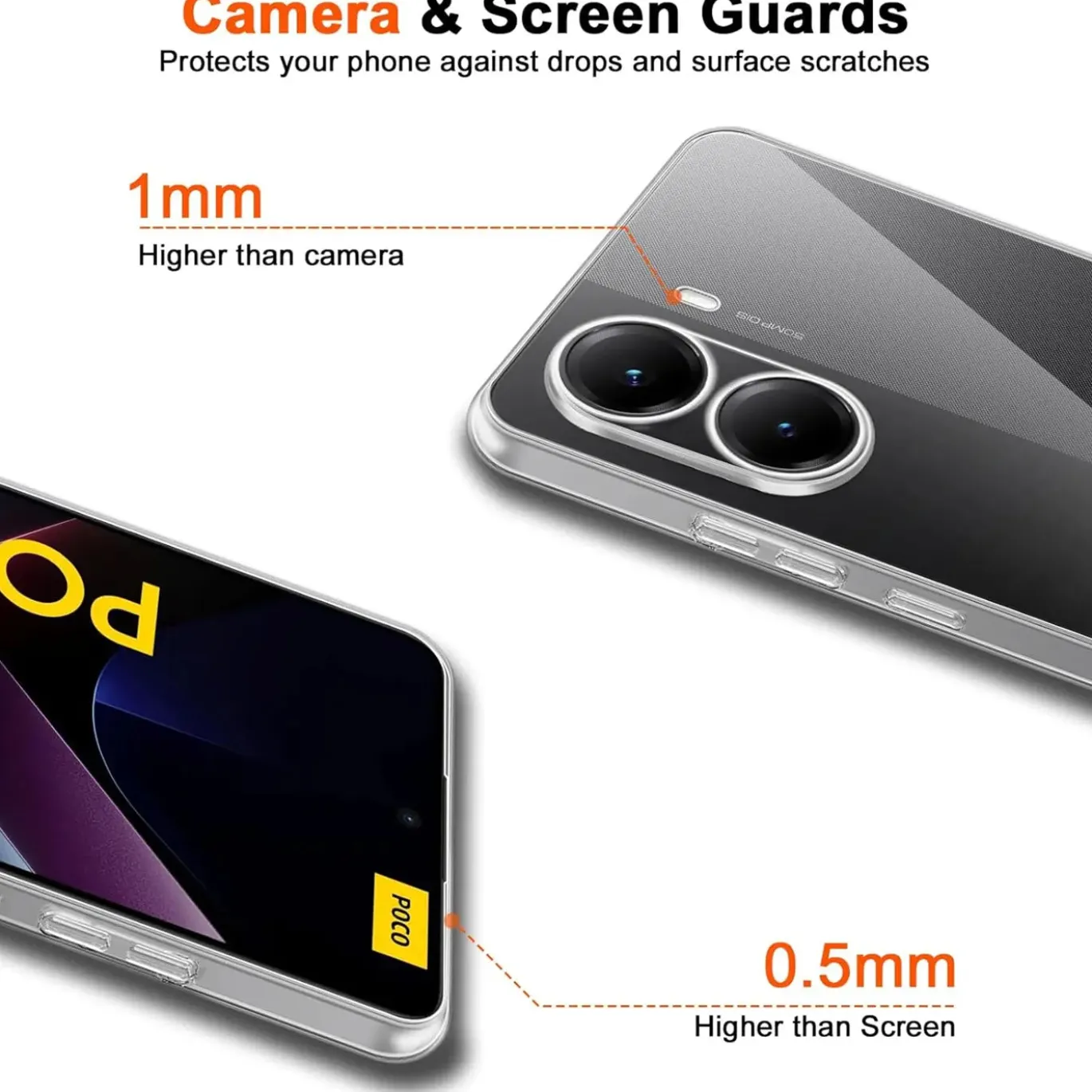 Xiaomi Poco X7 Pro - Slim Clear Case Hülle