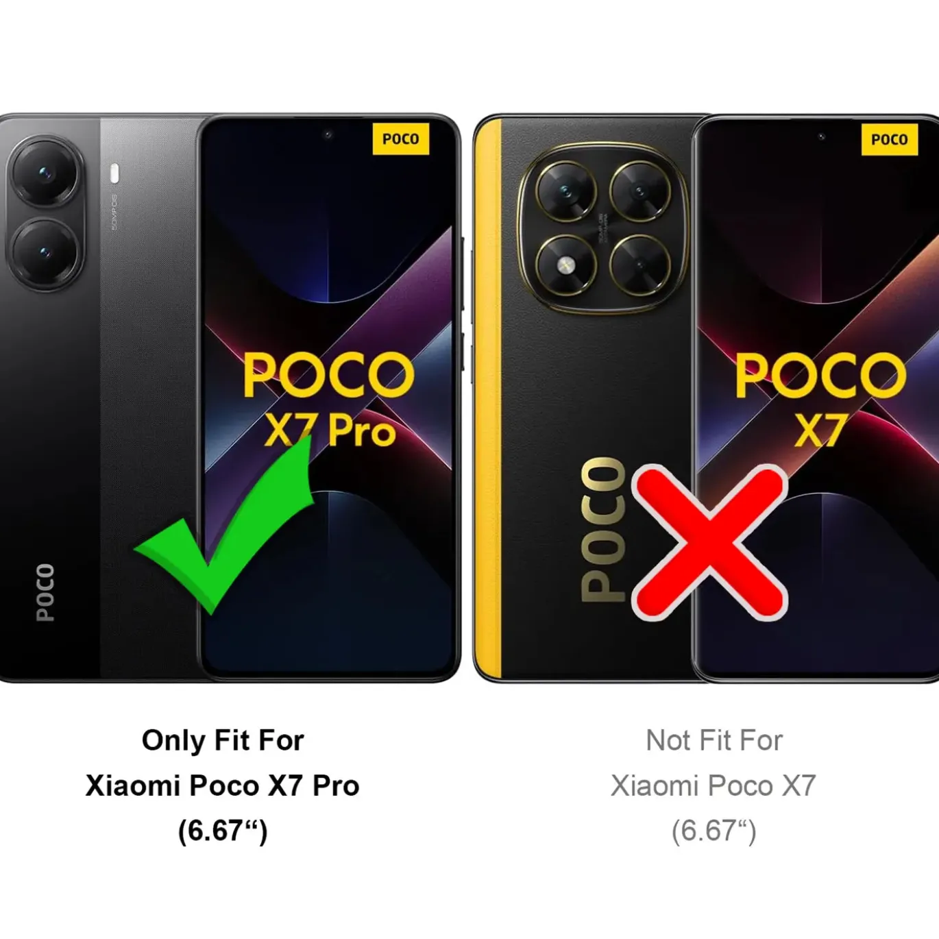 Xiaomi Poco X7 Pro - Slim Clear Case Hülle