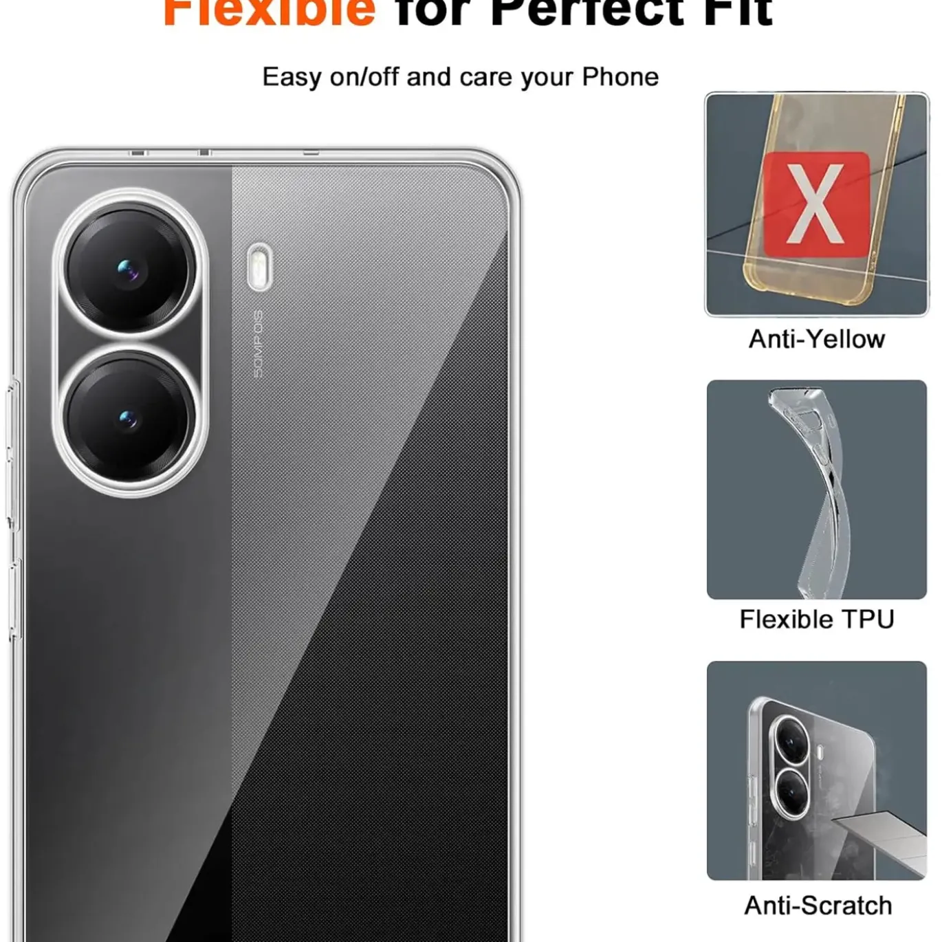 Xiaomi Poco X7 Pro - Slim Clear Case Hülle