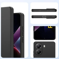 Xiaomi Poco X7 Pro - Slim Silikon Backcover Schwarz